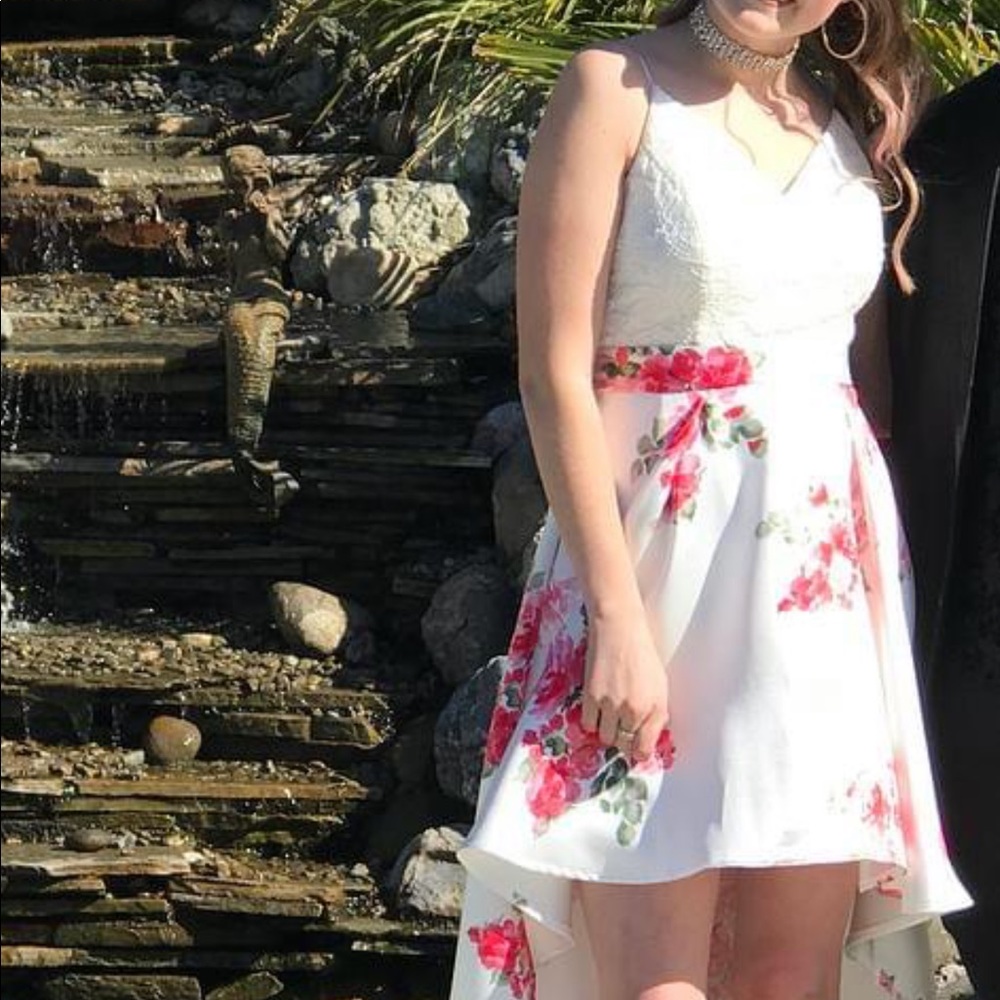 Windsor High Low Party Dress with Pockets